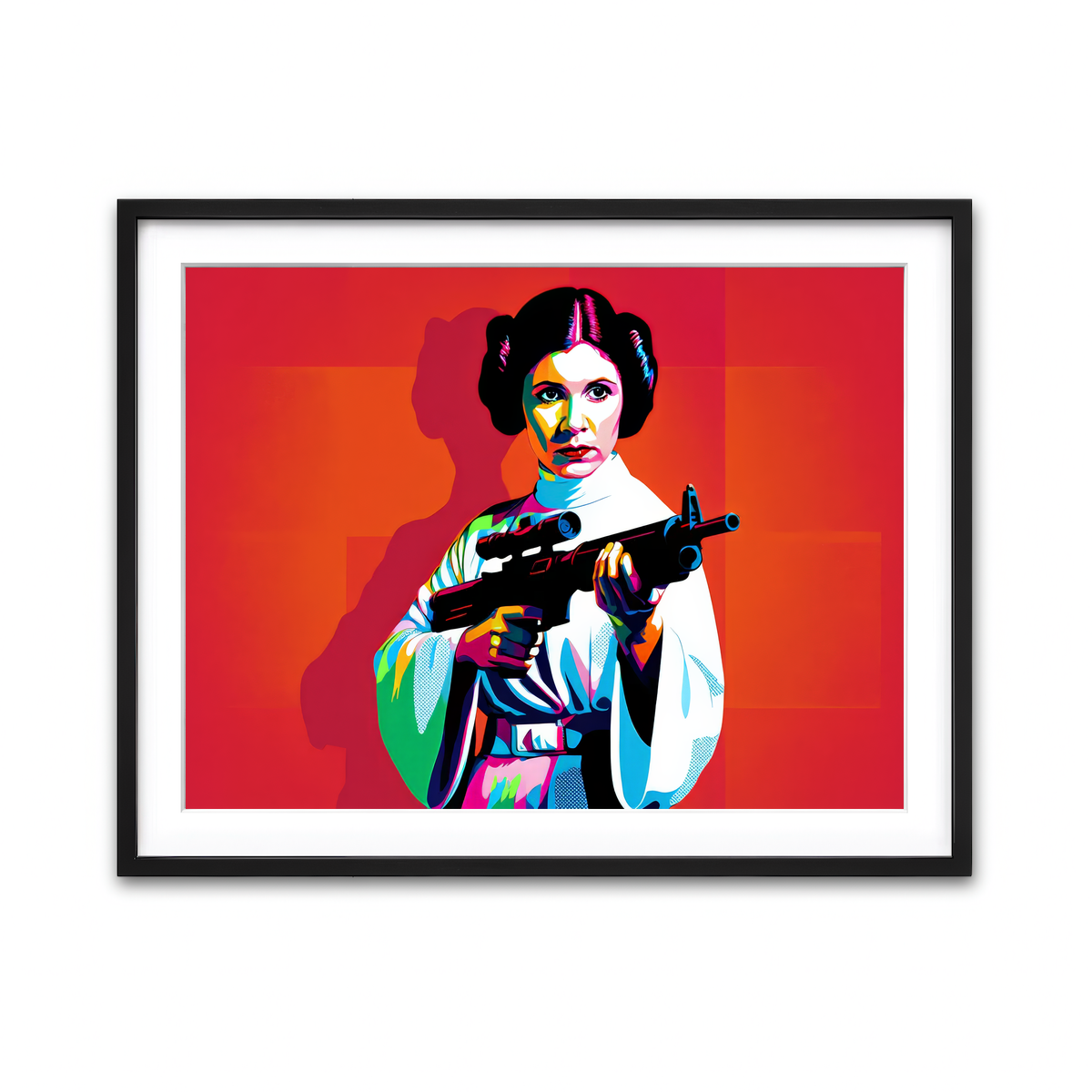 Framed Print 4x3 Black