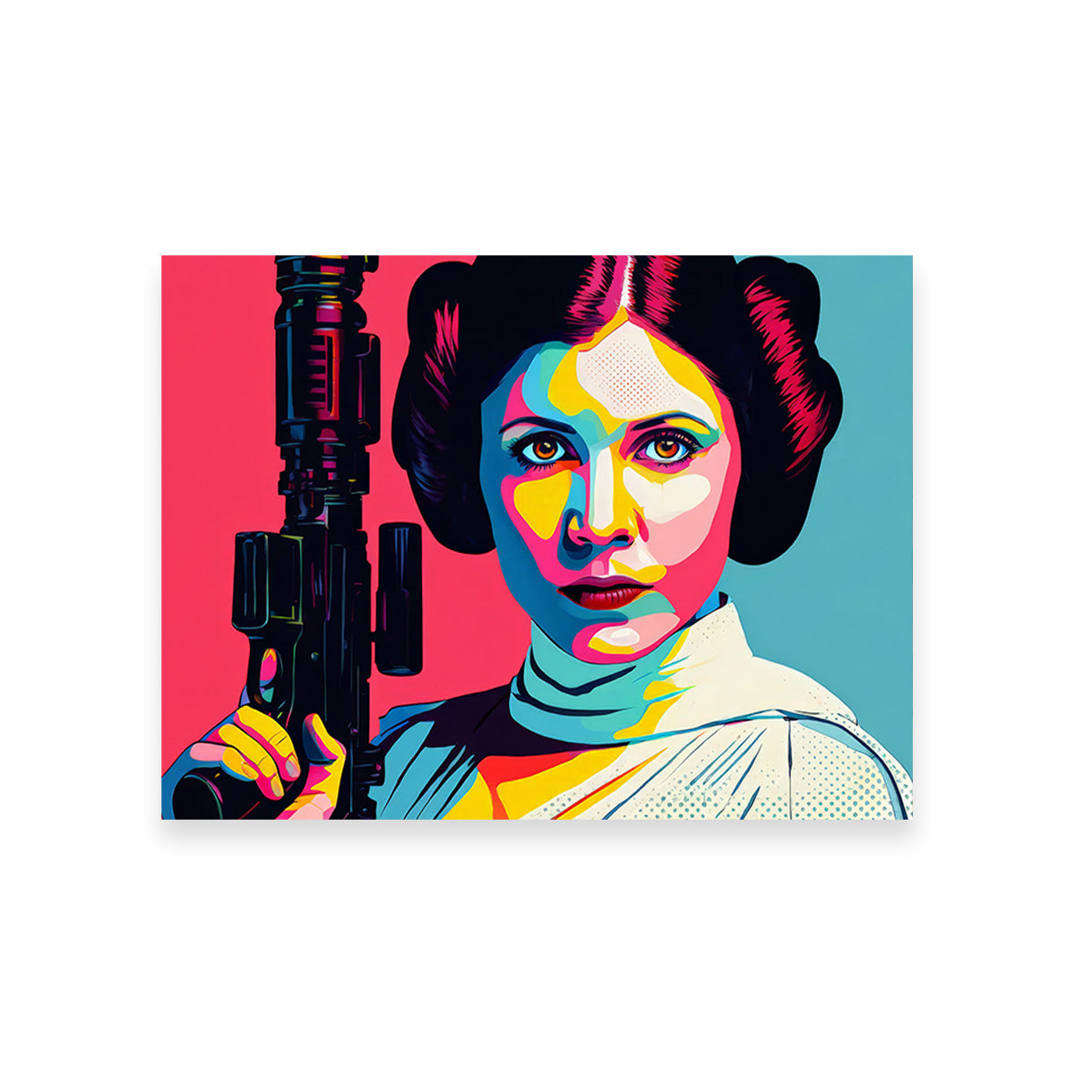 Princess Leia Gun Wall Art