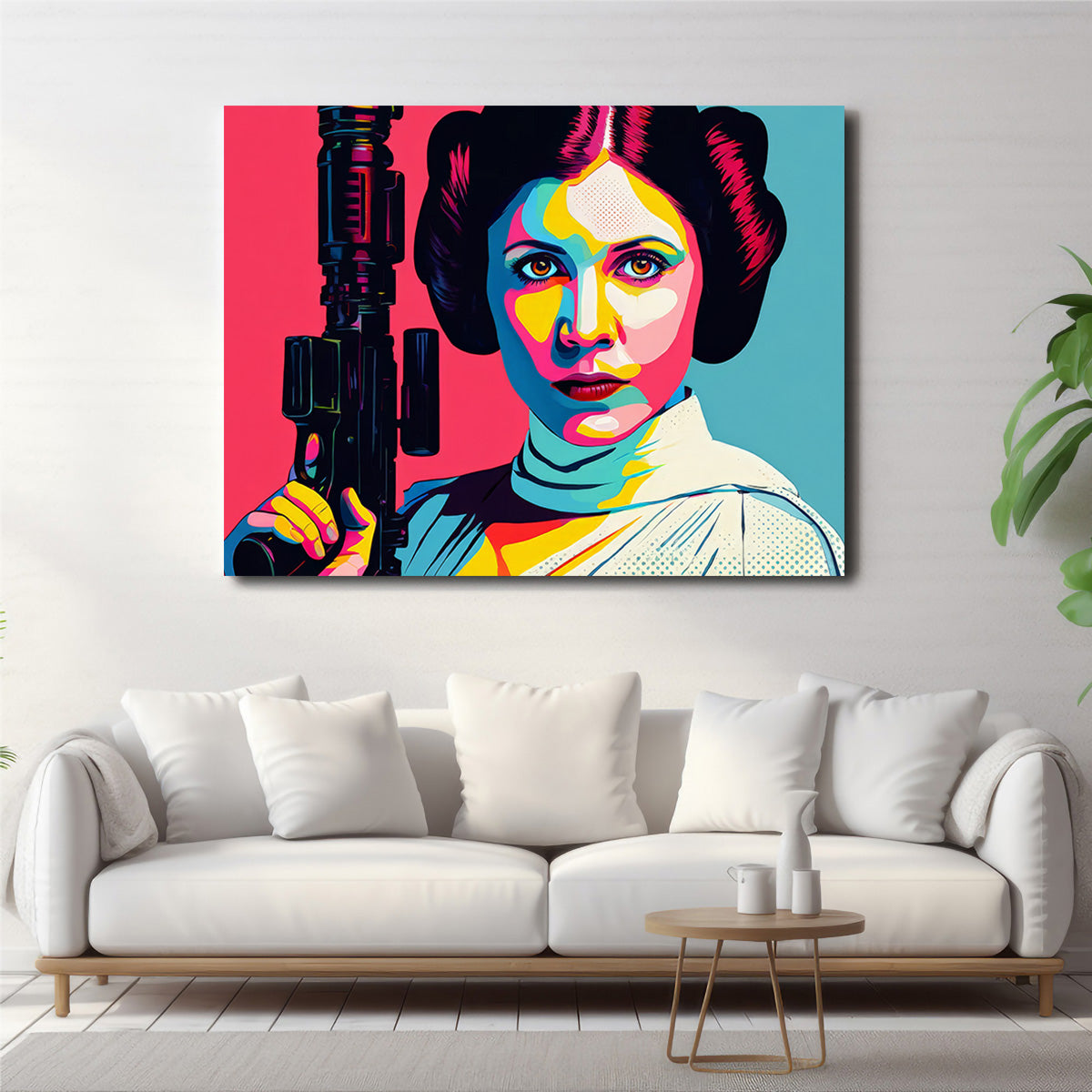 Princess Leia Gun Wall Art