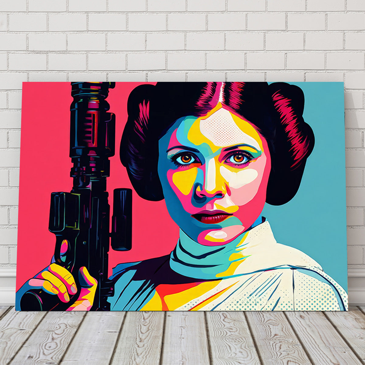 Princess Leia Gun Wall Art