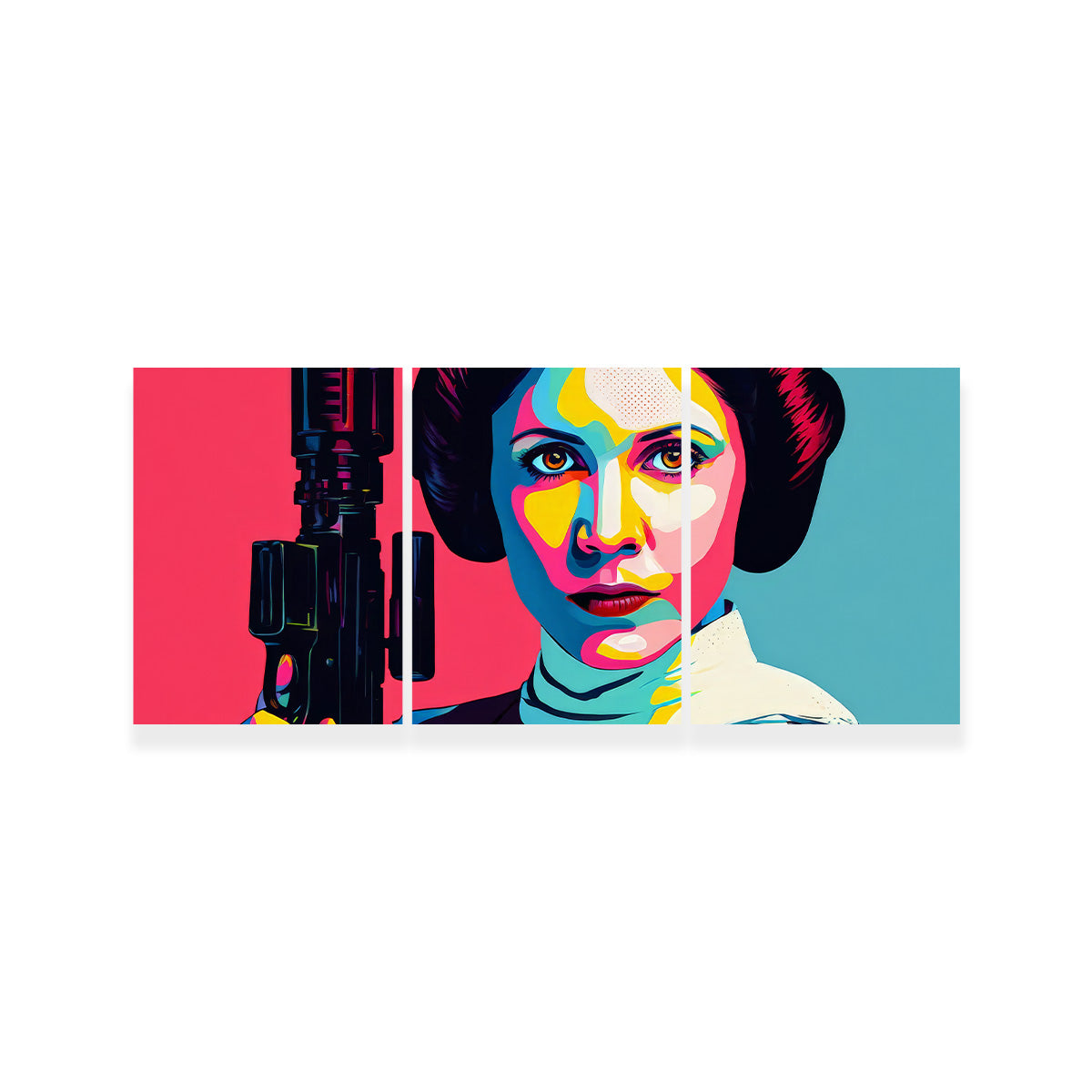 Princess Leia Gun Wall Art