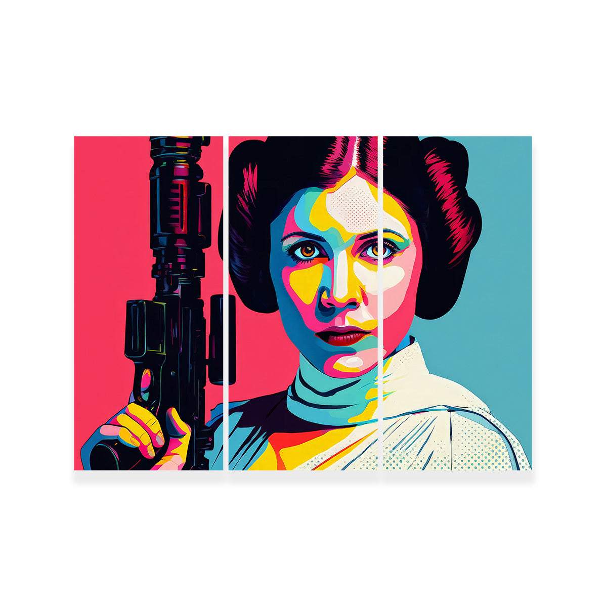 Princess Leia Gun Wall Art