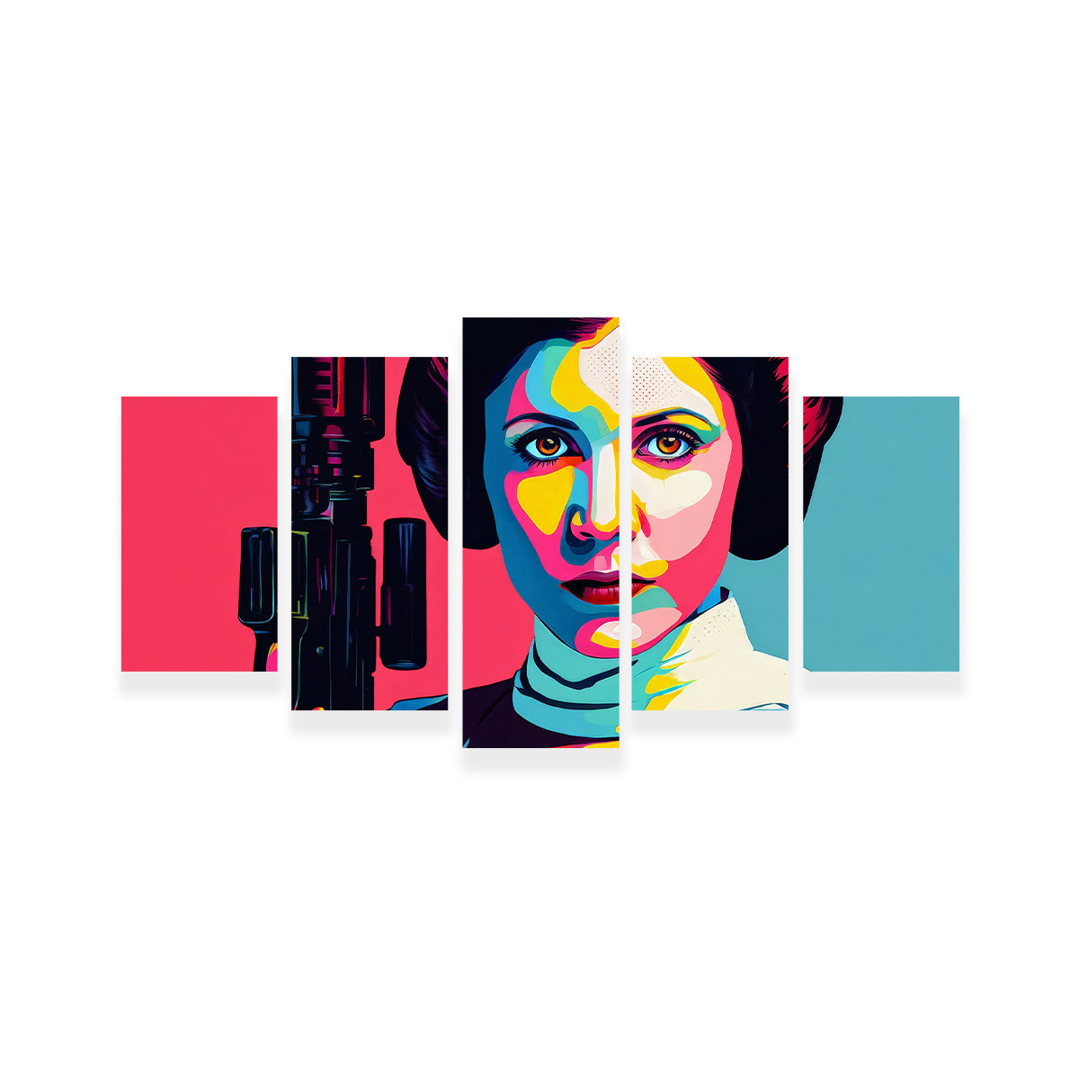 Princess Leia Gun Wall Art