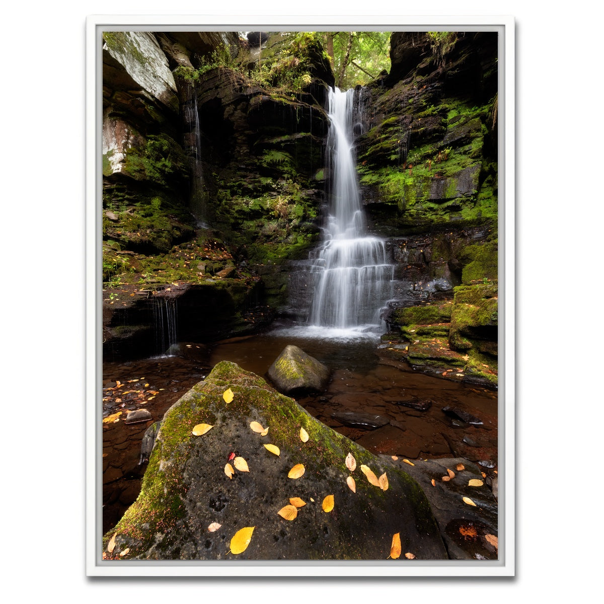 AUTO-MOCKUP WHITE | Private Property | 1 Piece | White Framed Canvas | group=3x4