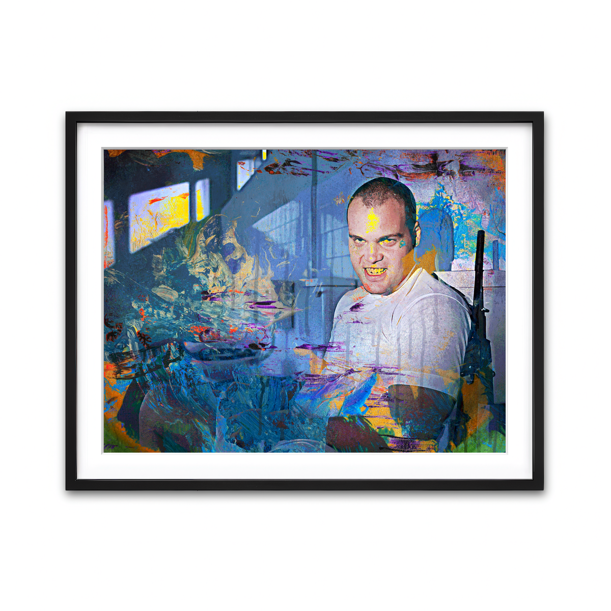 Framed Print 4x3 Black