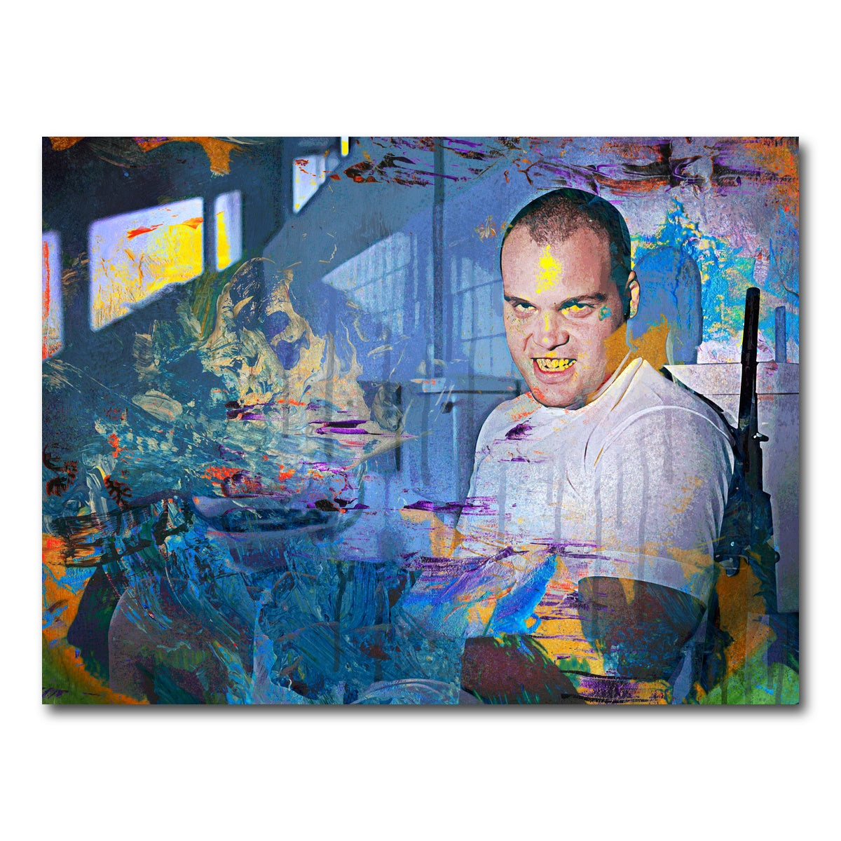 AUTO-MOCKUP WHITE | Private Pyle - Full Metal Jacket | 1 Piece | Gallery Wrap Canvas | group=4x3