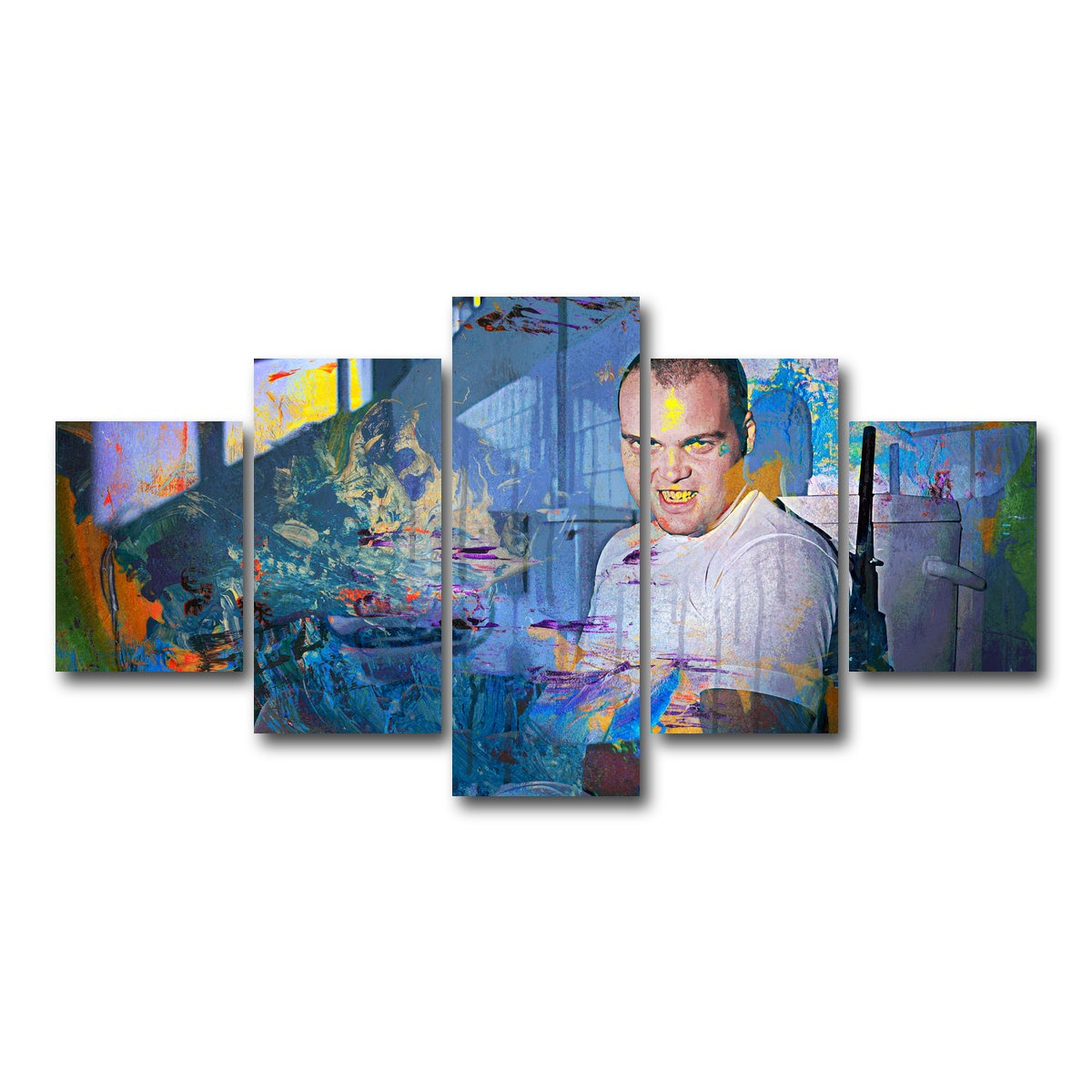 AUTO-MOCKUP WHITE | Private Pyle - Full Metal Jacket | 5 Piece | Gallery Wrap Canvas | group=5_short