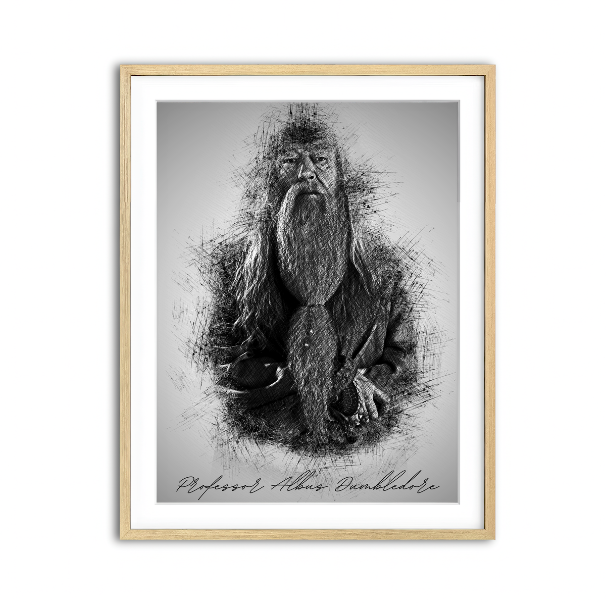 Framed Print 3x4 Natural