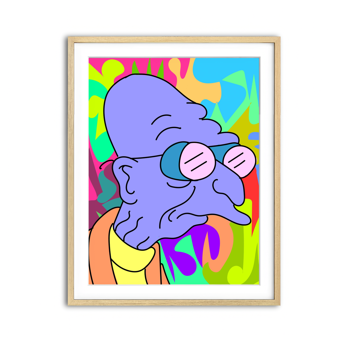 Framed Print 3x4 Natural