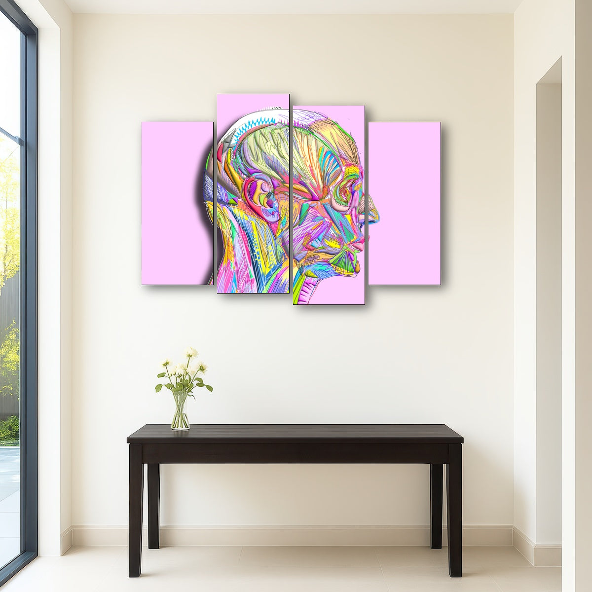 AUTO-MOCKUP ROOM | Profile Face Muscles