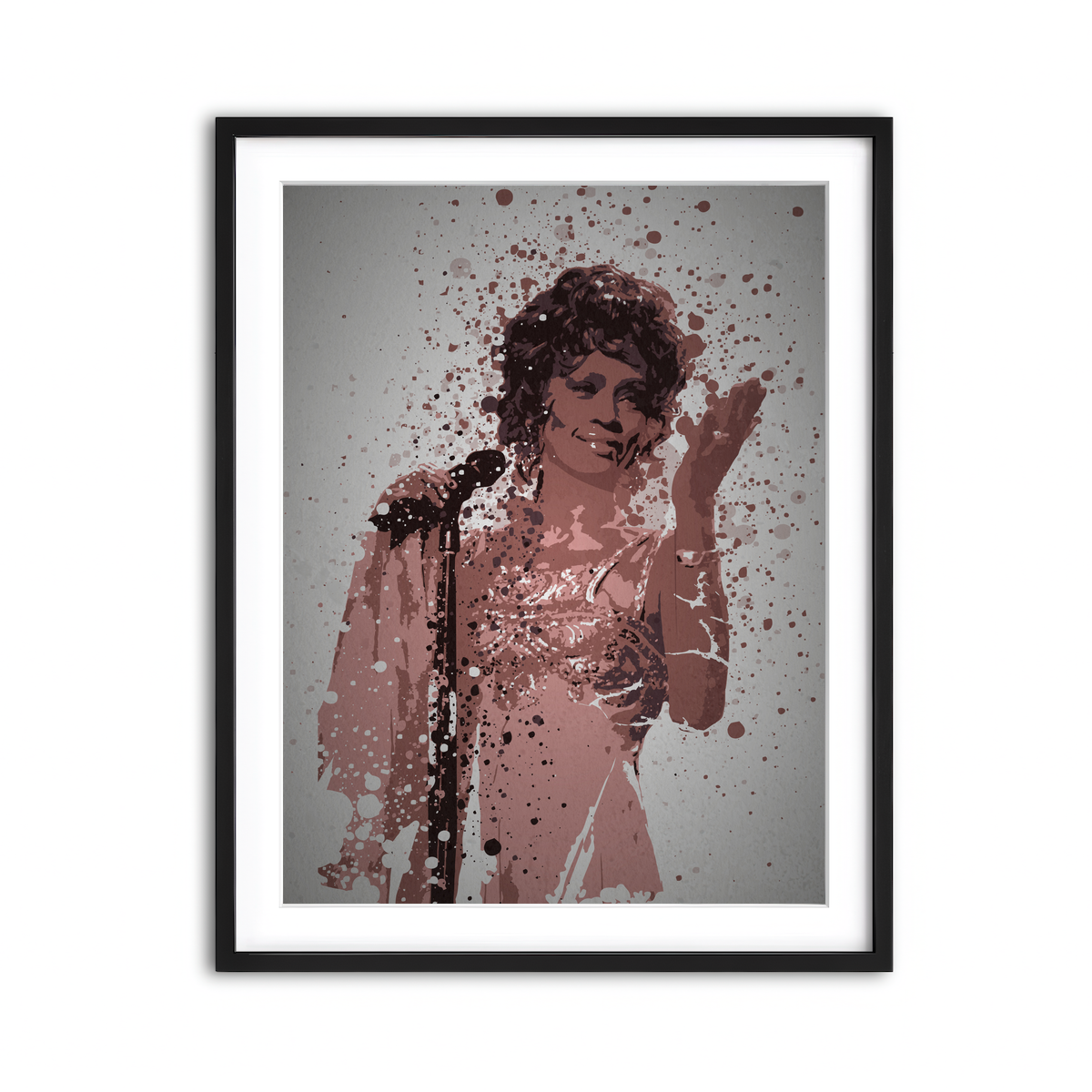 Framed Print 3x4 Black