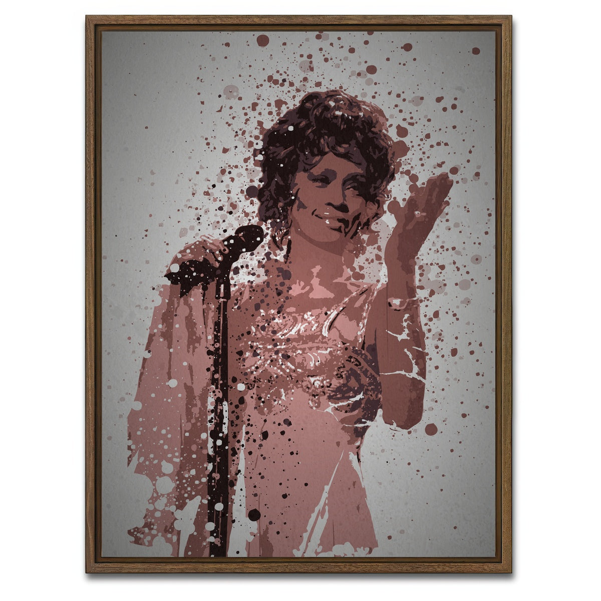 AUTO-MOCKUP WHITE | Prom Queen of Soul | 1 Piece | Walnut Framed Canvas | group=3x4