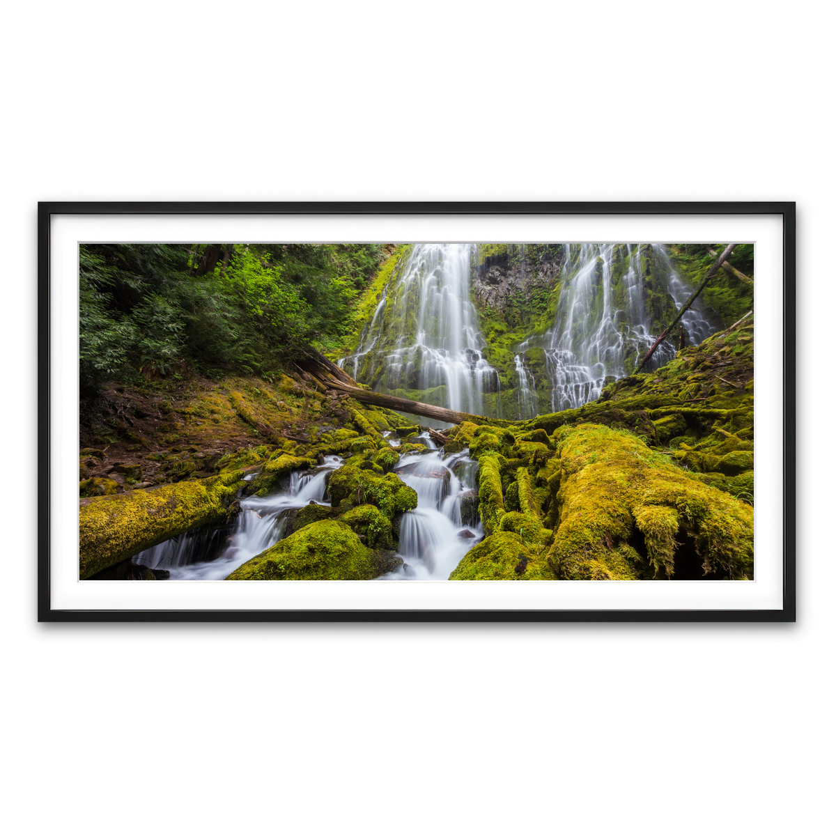 Framed Print 2x1 Black