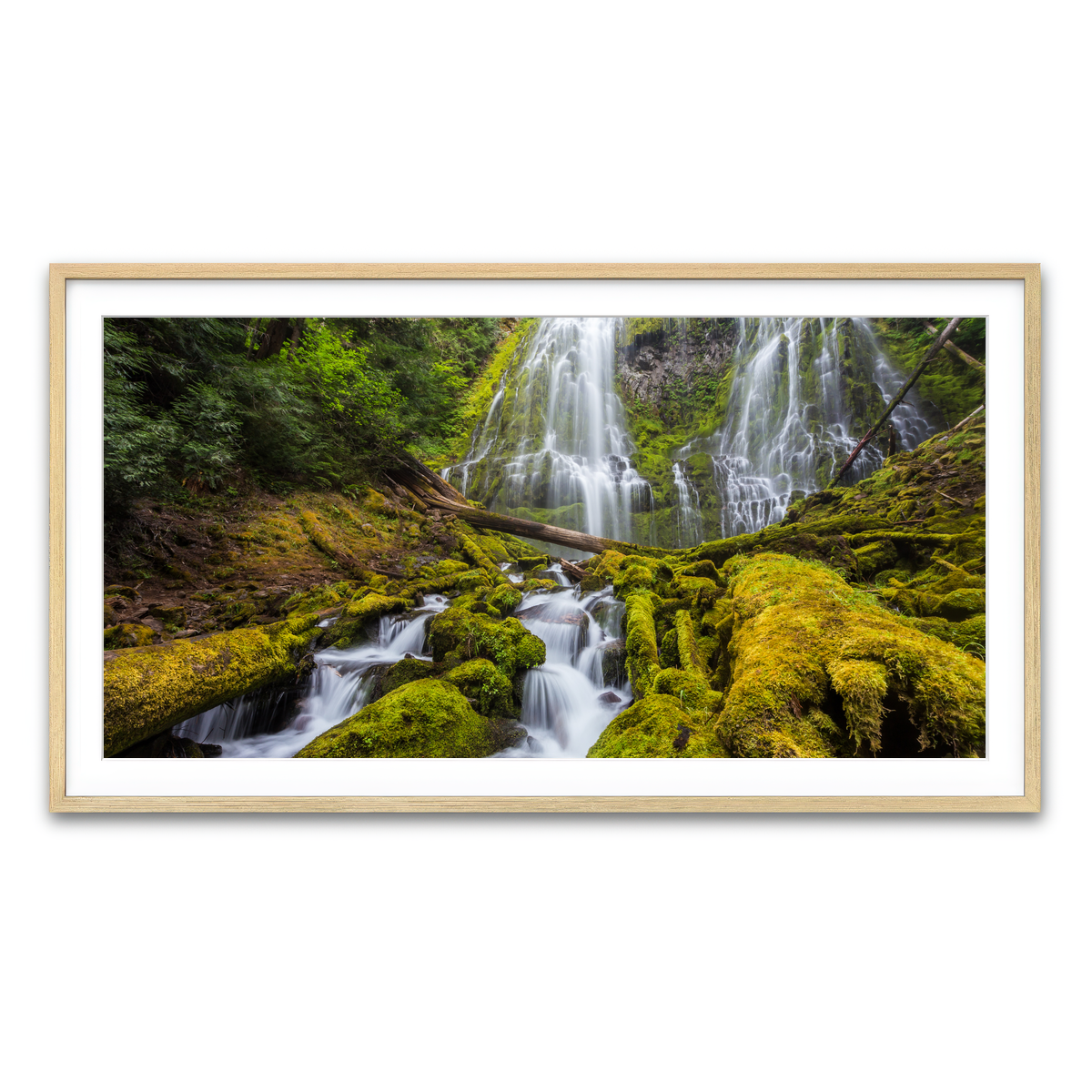 Framed Print 2x1 Natural