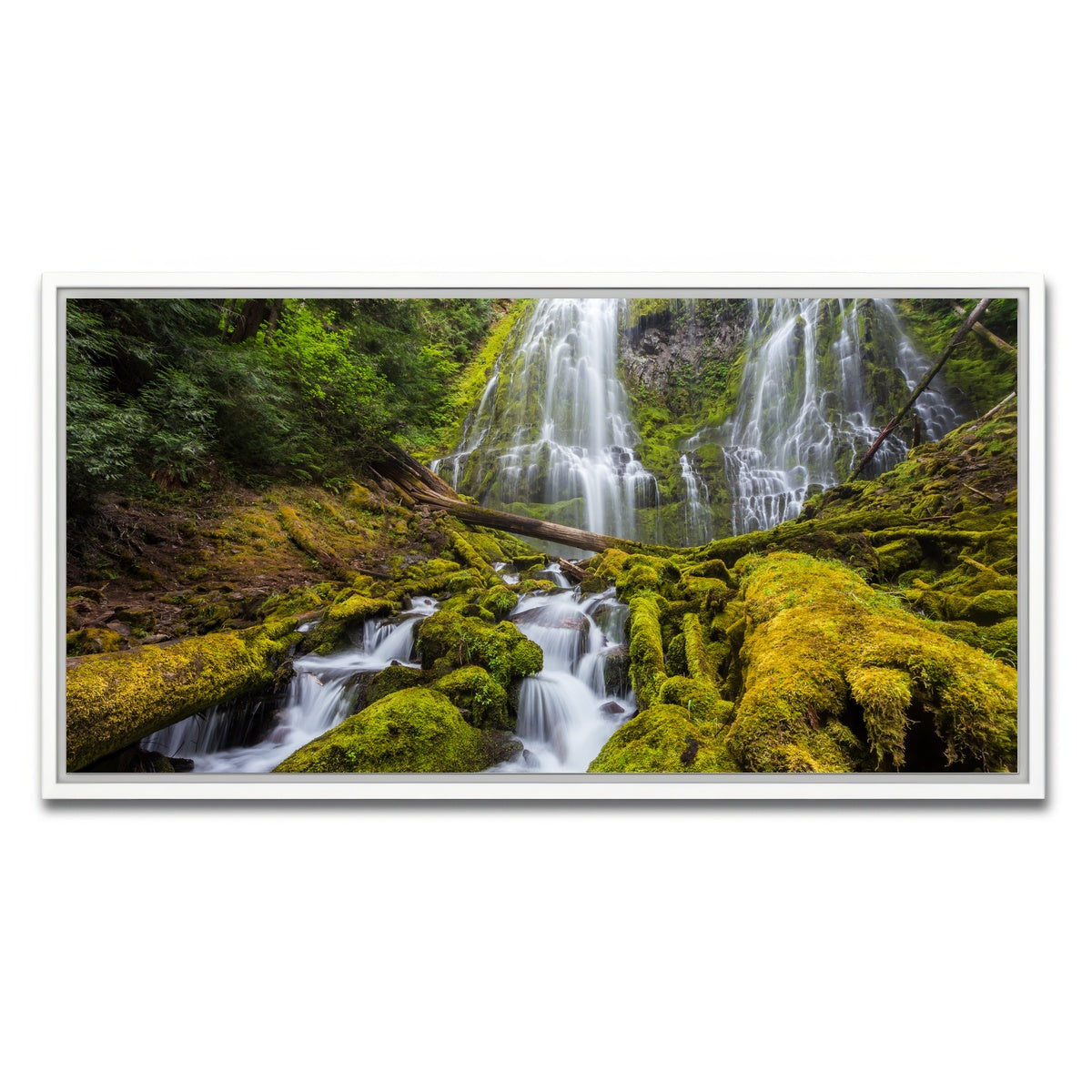 AUTO-MOCKUP WHITE | Proxy falls | 1 Piece | White Framed Canvas | group=2x1