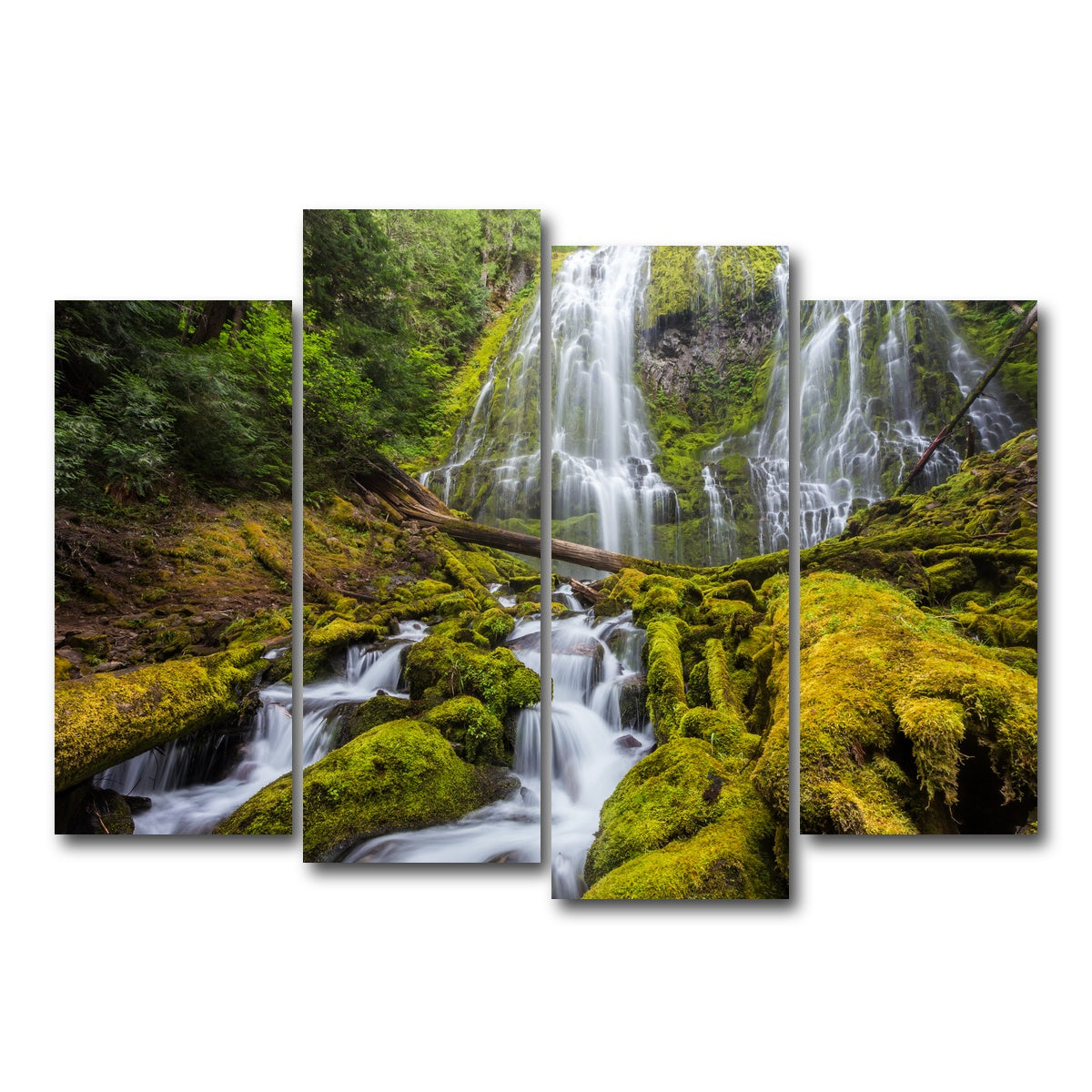 AUTO-MOCKUP WHITE | Proxy falls | 4 Piece | Gallery Wrap Canvas | group=4_normal