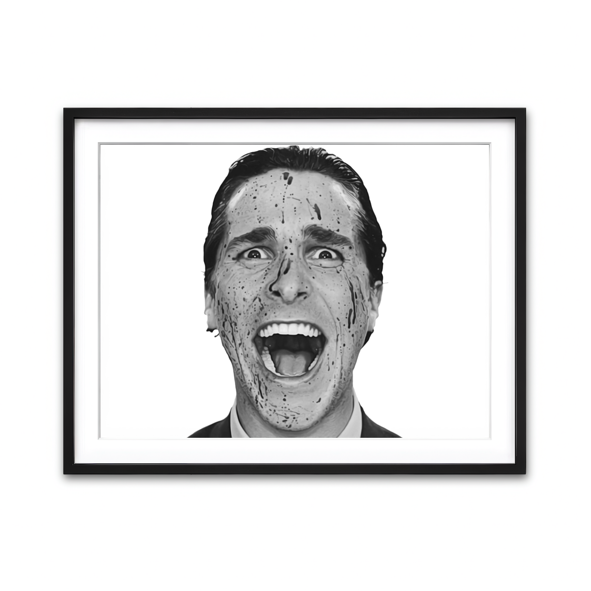 Framed Print 4x3 Black