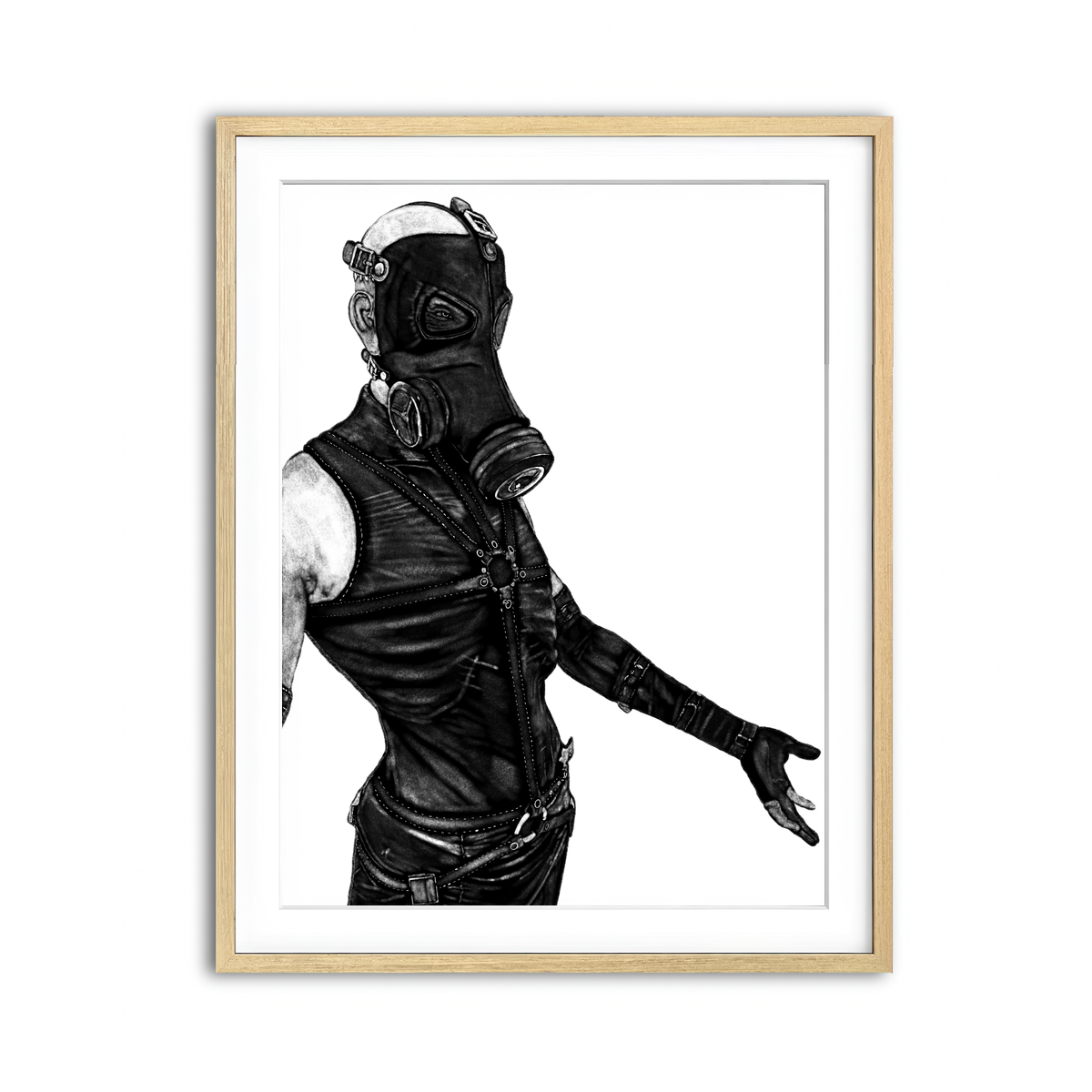 Framed Print 3x4 Natural