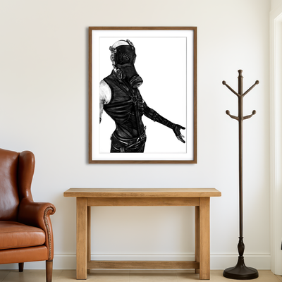 AUTO-MOCKUP ROOM | Psycho Mantis Wall Art