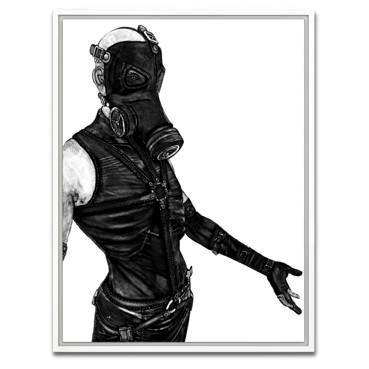AUTO-MOCKUP WHITE | Psycho Mantis | 1 Piece | White Framed Canvas | group=3x4