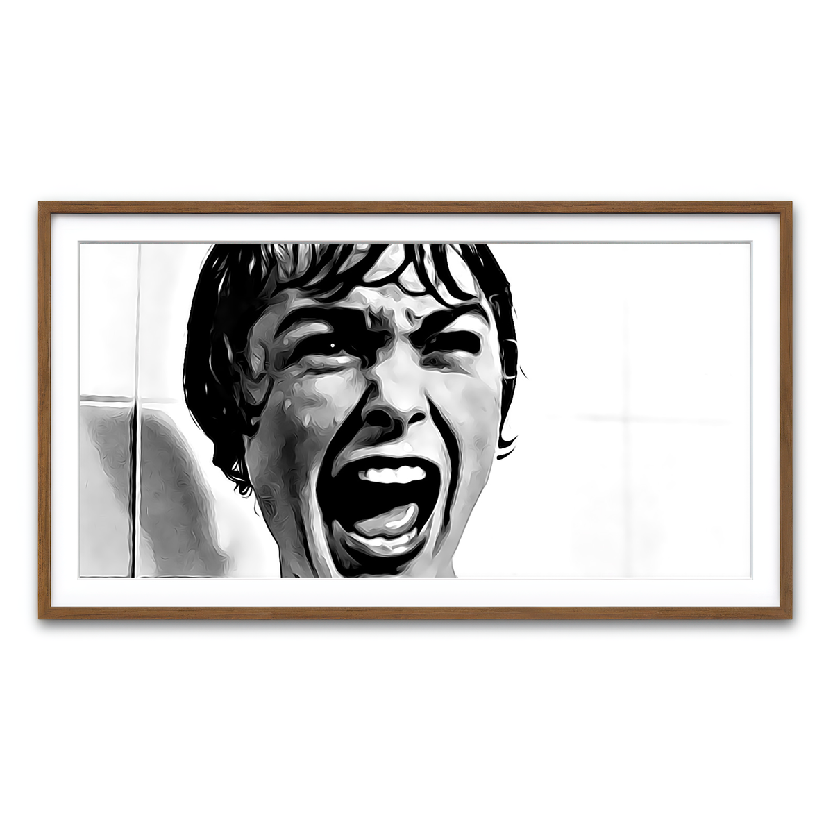 Framed Print 2x1 Walnut