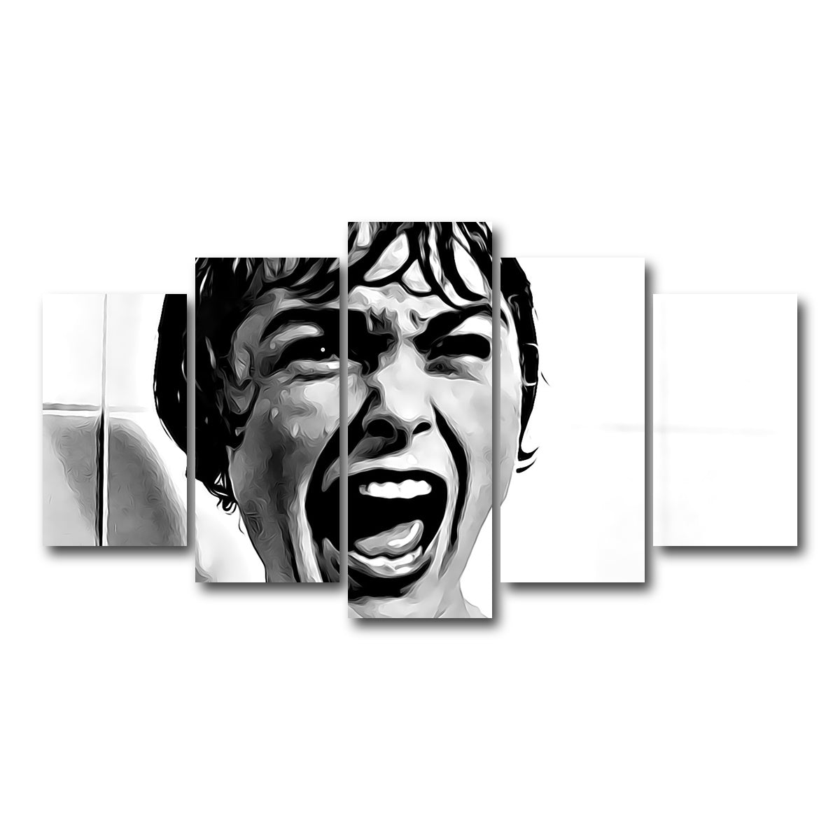 AUTO-MOCKUP WHITE | Psycho | 5 Piece | Gallery Wrap Canvas | group=5_normal