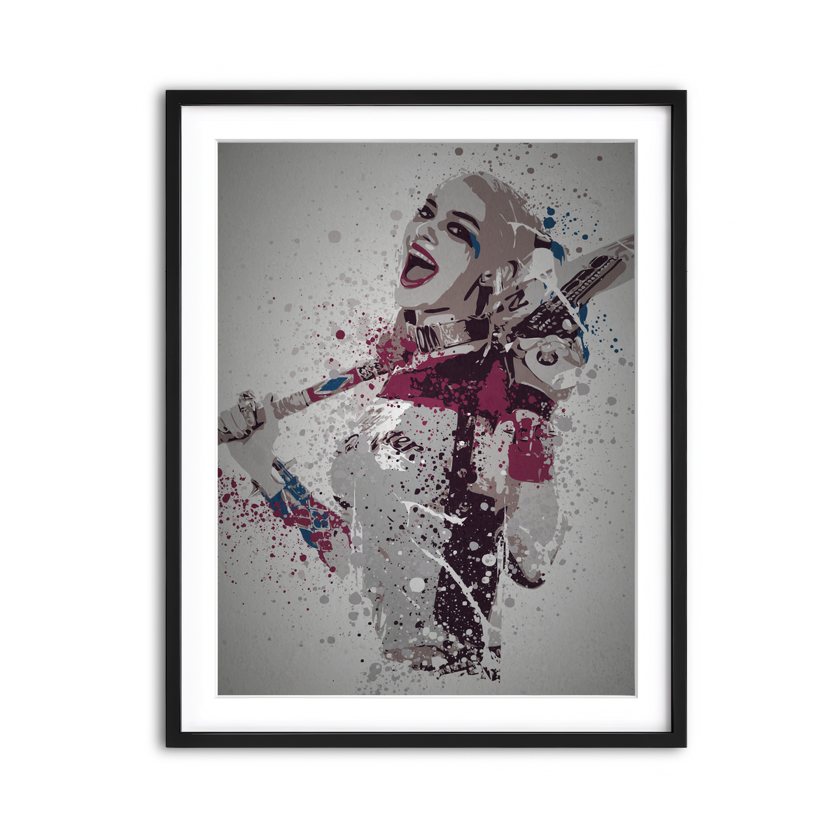 Framed Print 3x4 Black