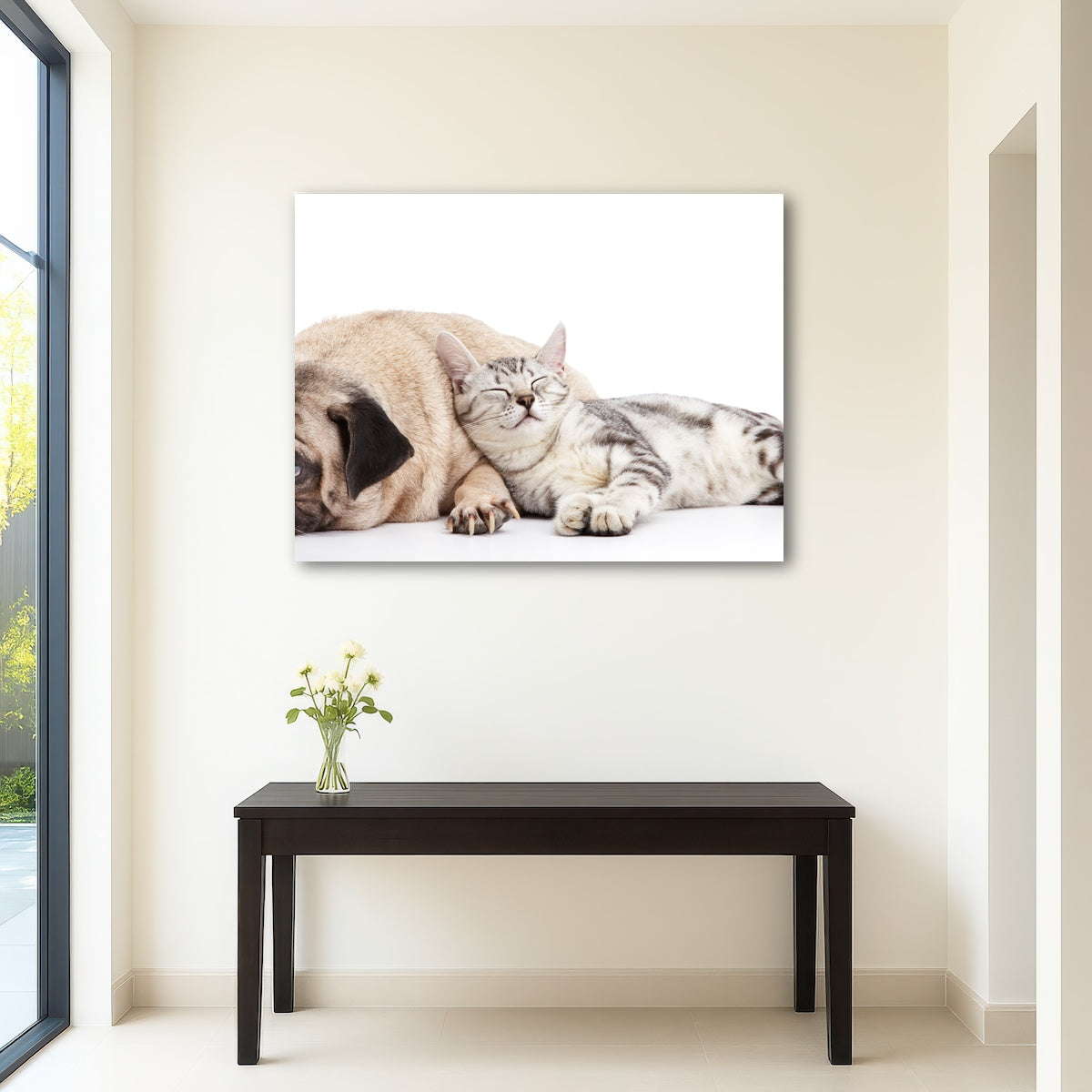 AUTO-MOCKUP ROOM | Pug and Cat