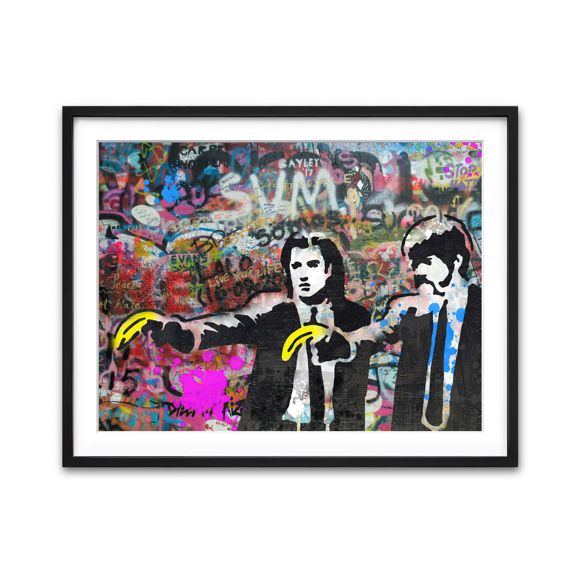 Framed Print 4x3 Black