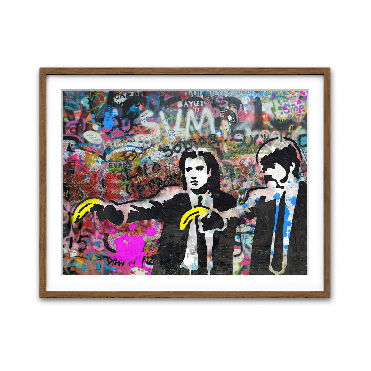 Framed Print 4x3 Walnut