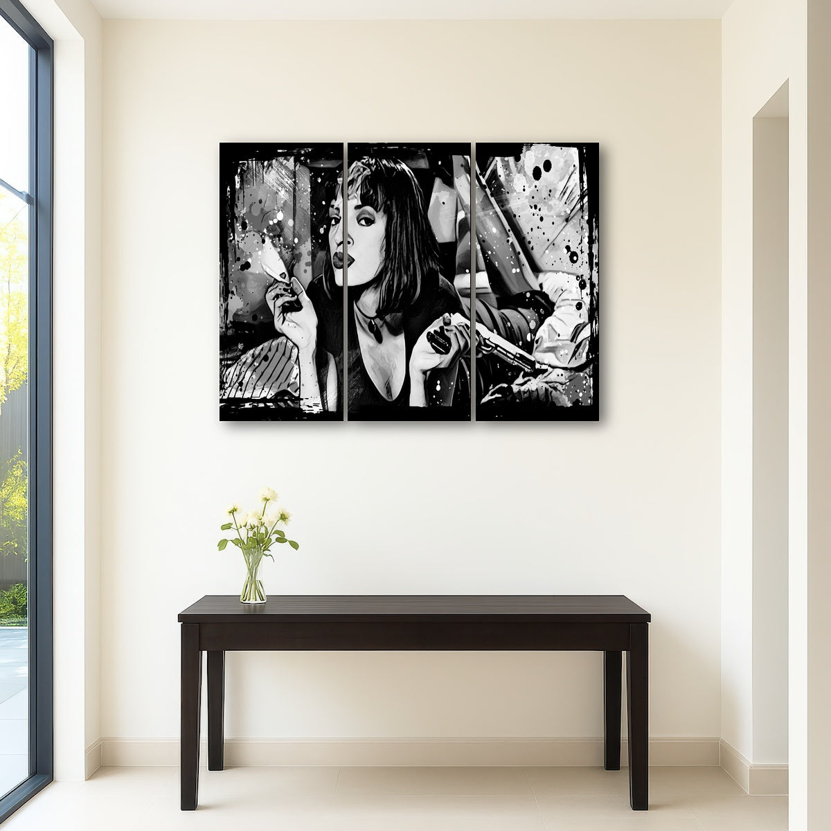 AUTO-MOCKUP ROOM | Pulp Fiction grayscale