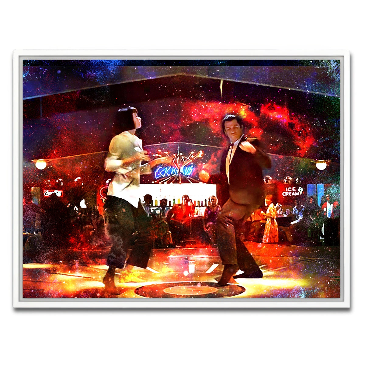 AUTO-MOCKUP WHITE | Pulp Twist | 1 Piece | White Framed Canvas | group=4x3