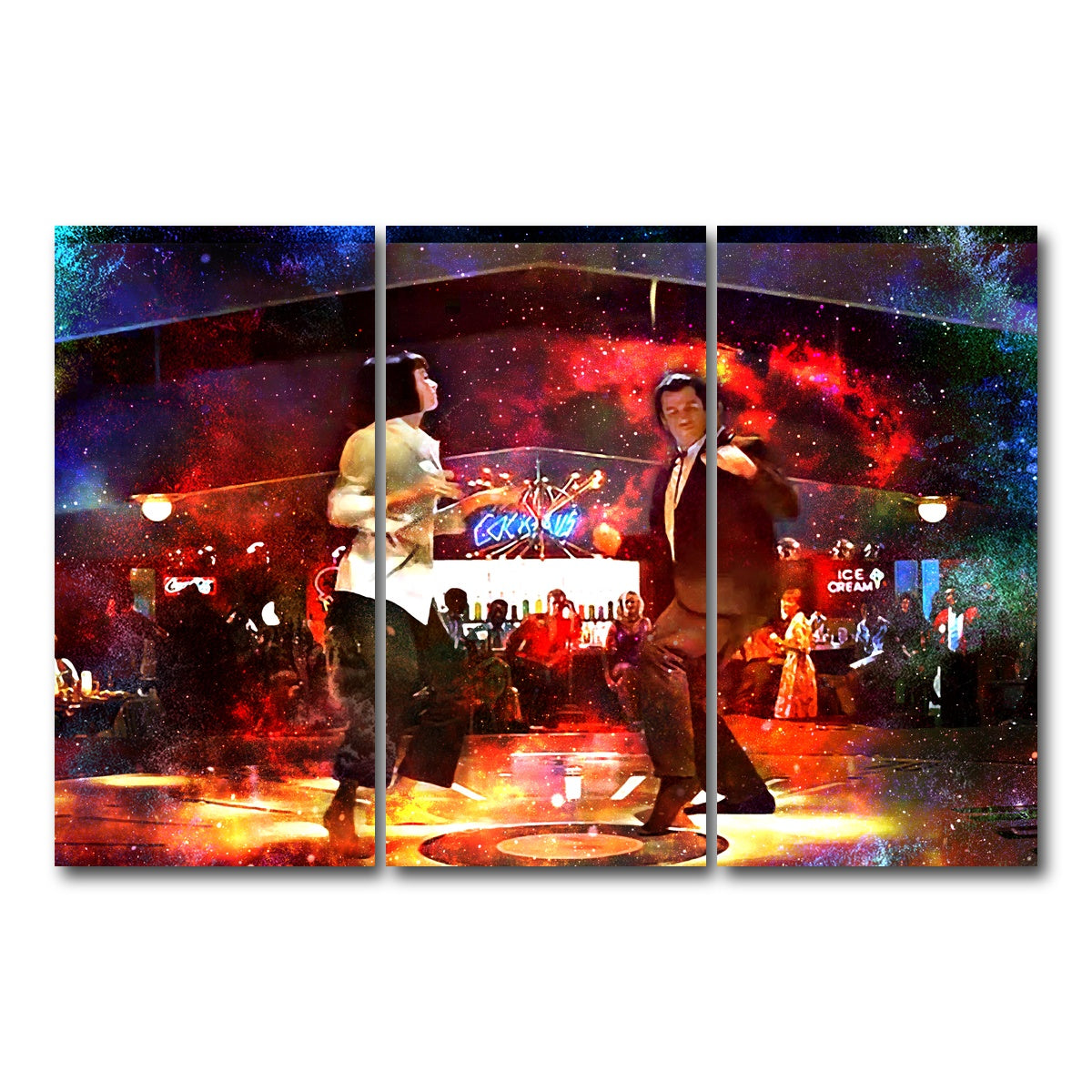 AUTO-MOCKUP WHITE | Pulp Twist | 3 Piece | Gallery Wrap Canvas | group=12x24