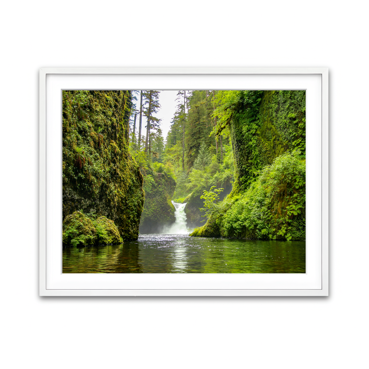 Framed Print 4x3 White