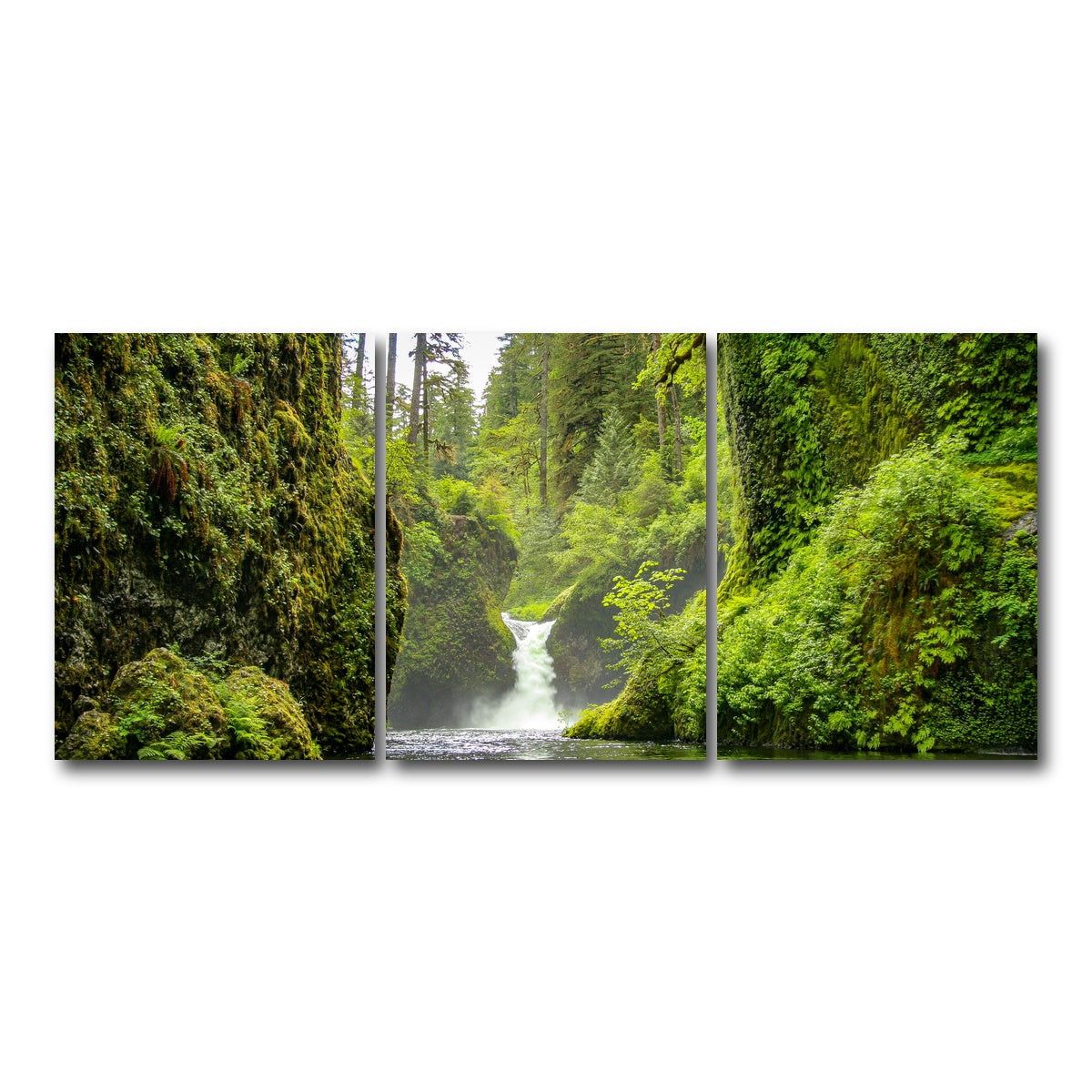 AUTO-MOCKUP WHITE | Punch bowl Falls | 3 Piece | Gallery Wrap Canvas | group=18x24