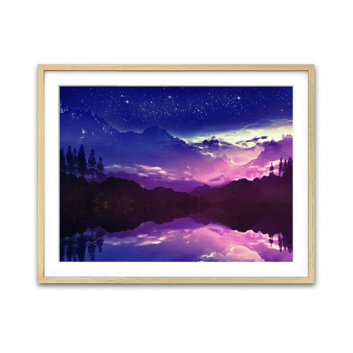 Framed Print 4x3 Natural