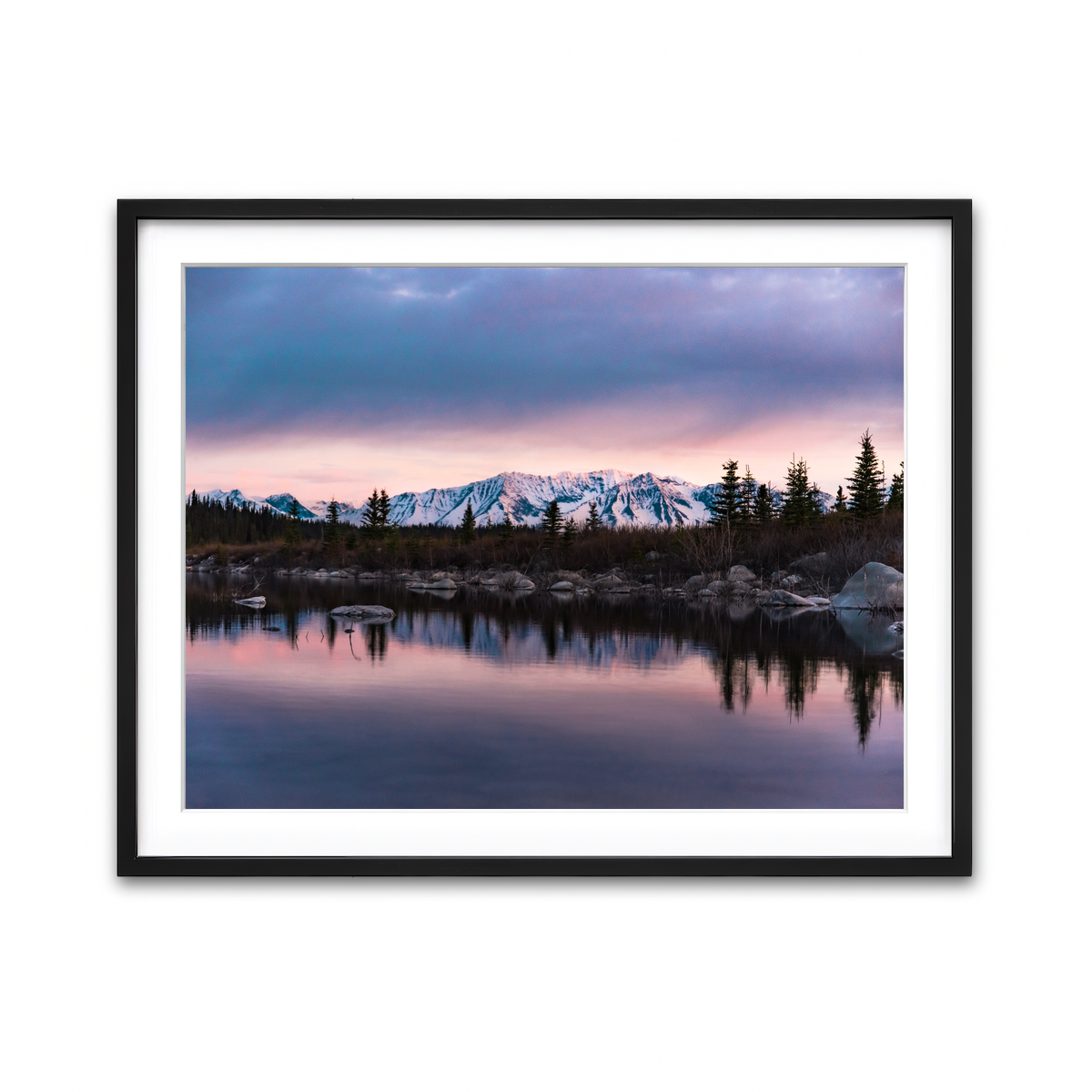 Framed Print 4x3 Black