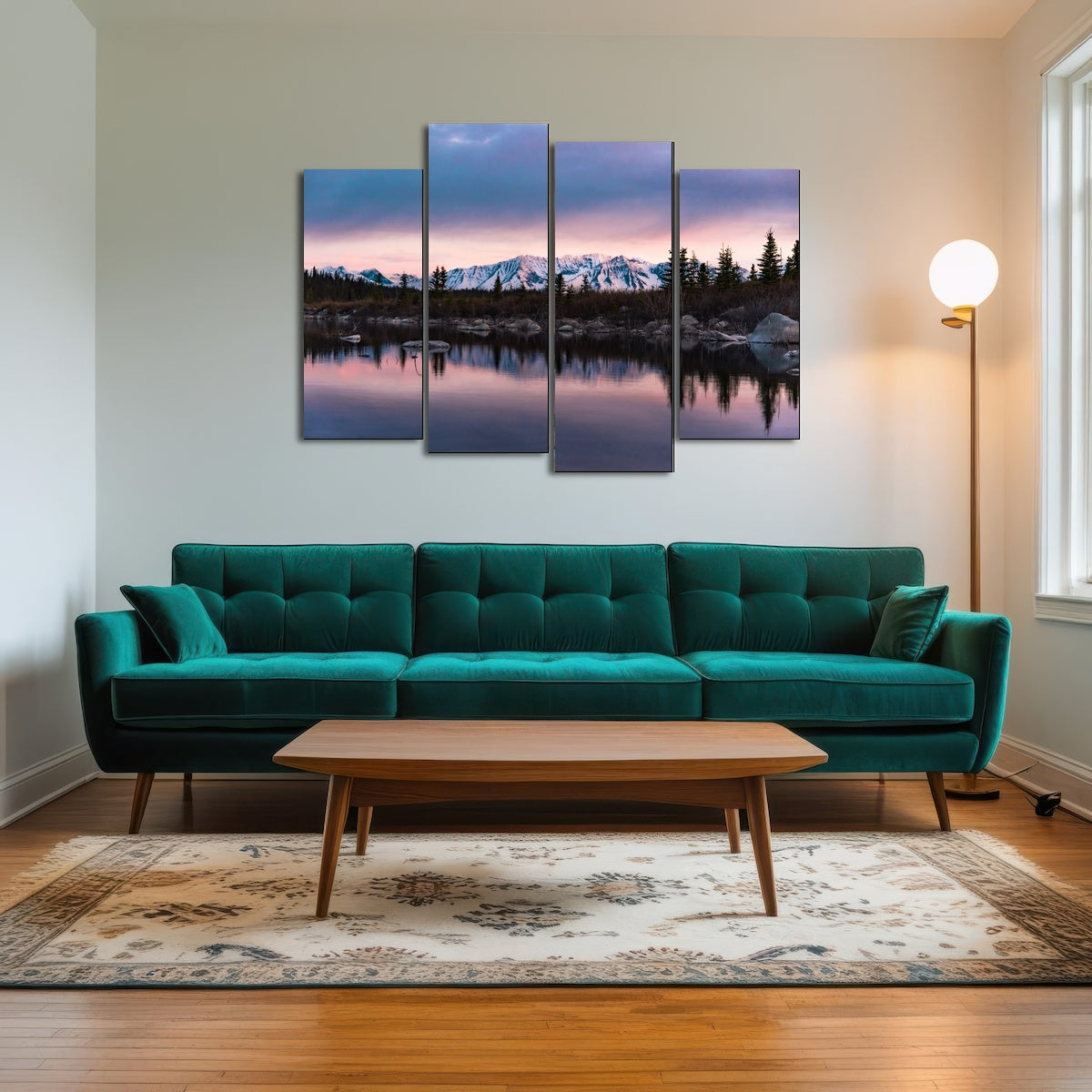 AUTO-MOCKUP ROOM | Purple Reflections