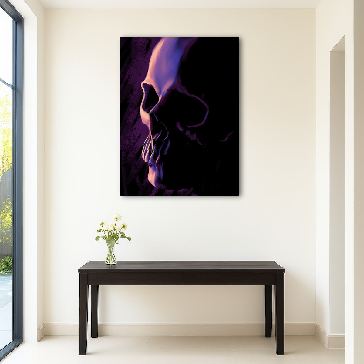 AUTO-MOCKUP ROOM | Purple Skull