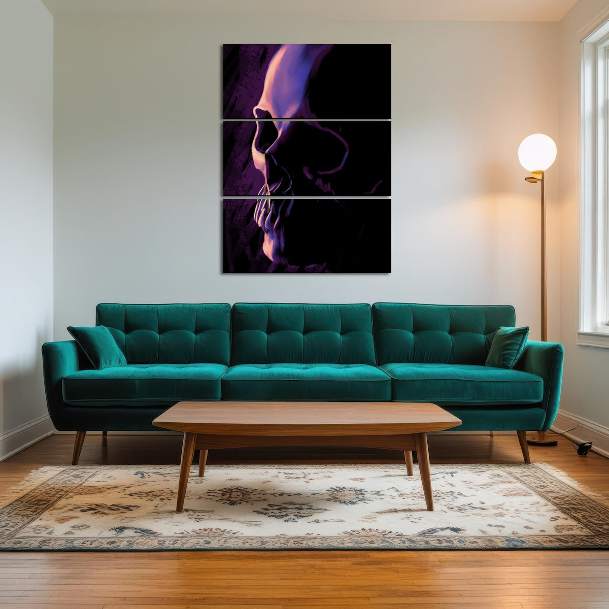 AUTO-MOCKUP ROOM | Purple Skull