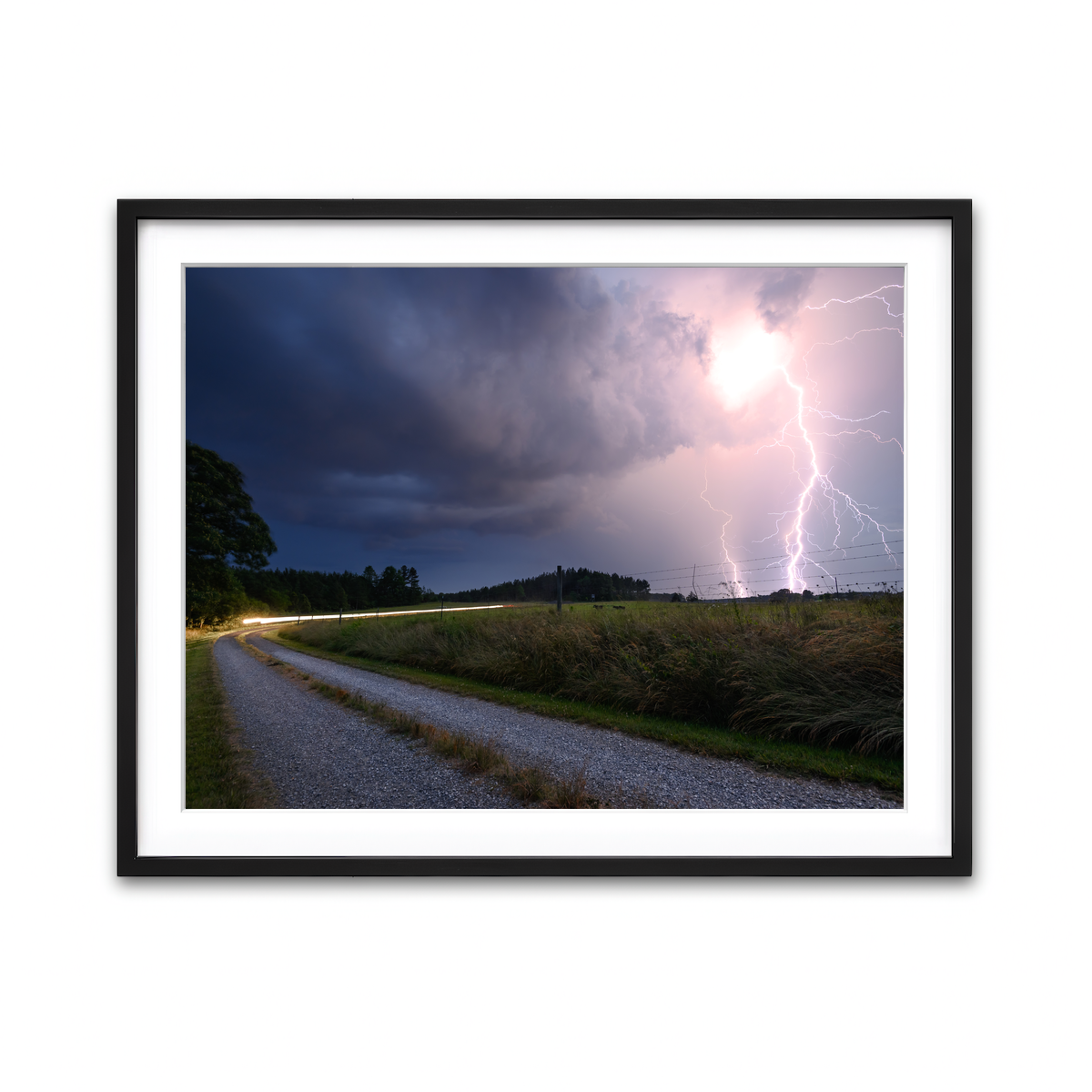 Framed Print 4x3 Black