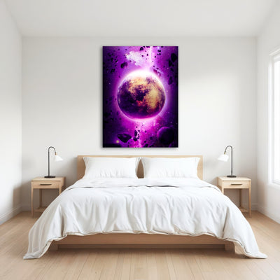AUTO-MOCKUP ROOM | Purple planet
