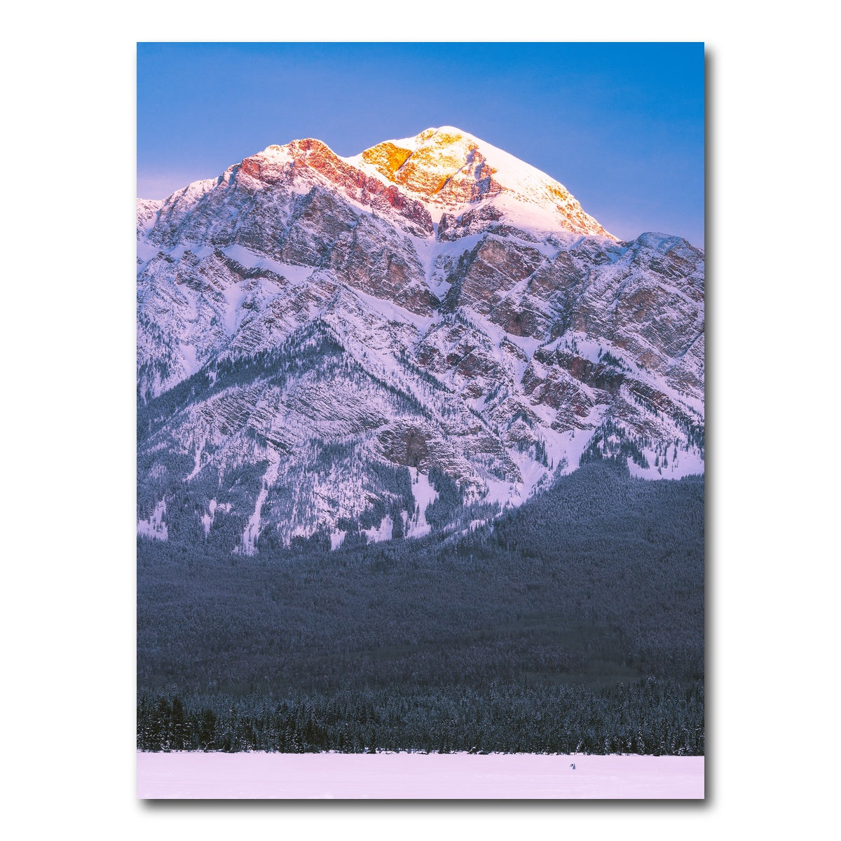 AUTO-MOCKUP WHITE | Pyramid Lake Sunrise | 1 Piece | Gallery Wrap Canvas | group=3x4