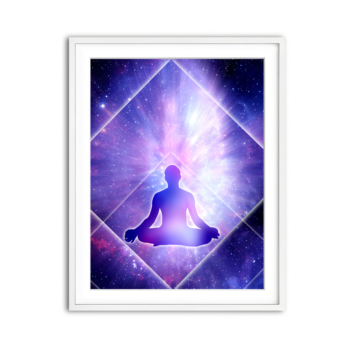 Framed Print 3x4 White