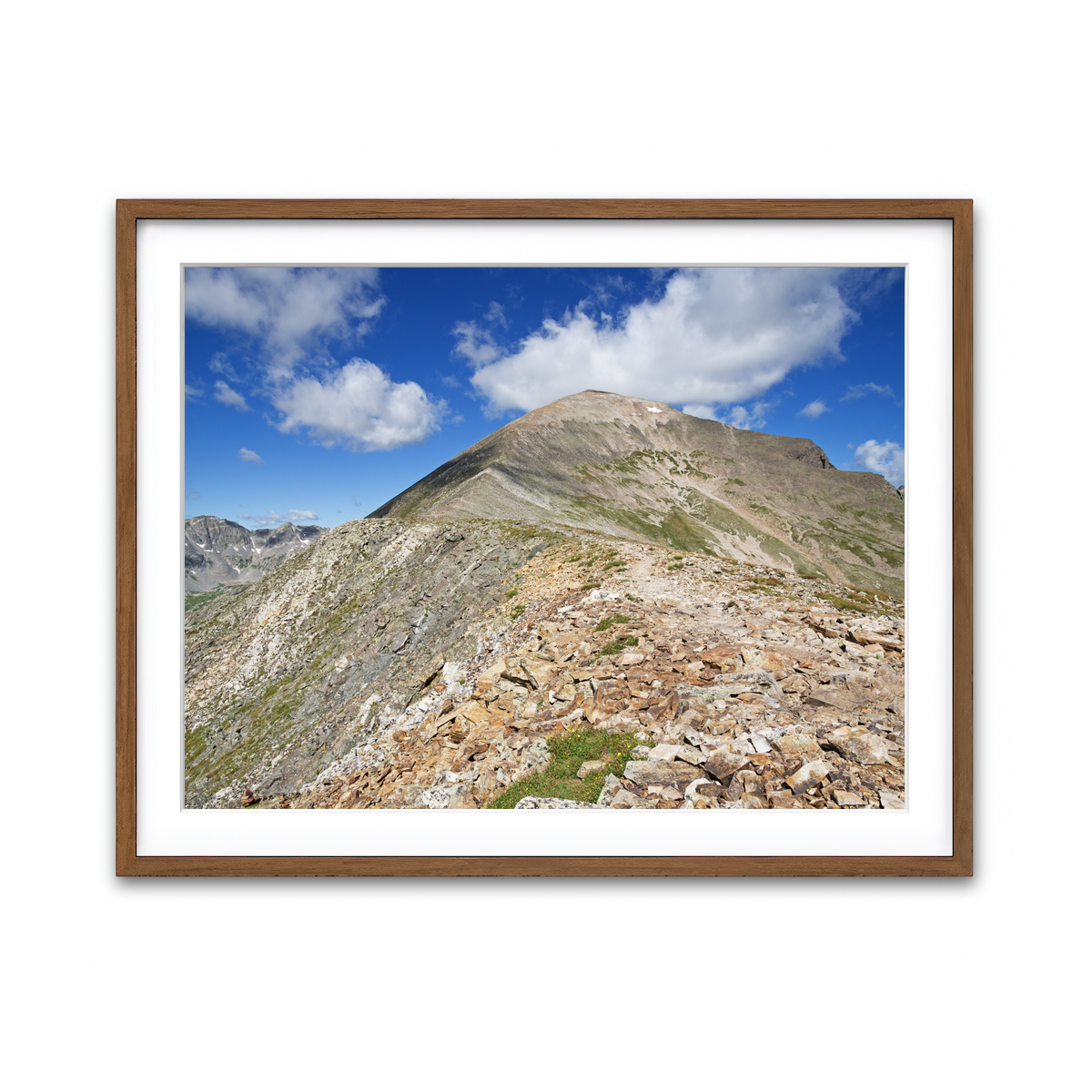 Framed Print 4x3 Walnut