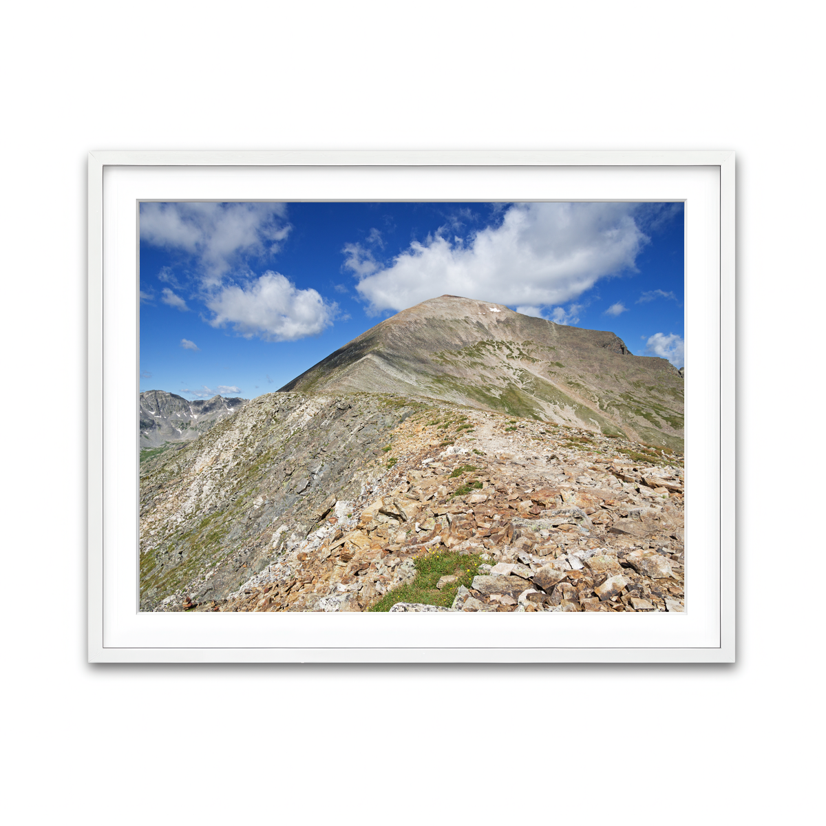 Framed Print 4x3 White