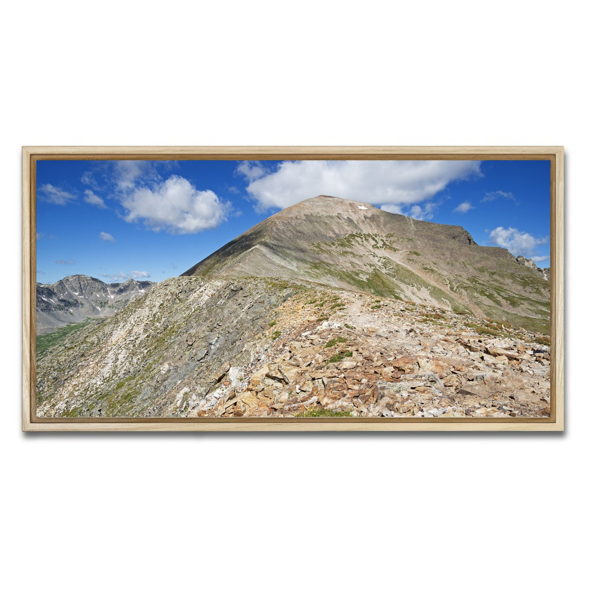 AUTO-MOCKUP WHITE | Quandary Peak | 1 Piece | Natural Framed Canvas | group=2x1