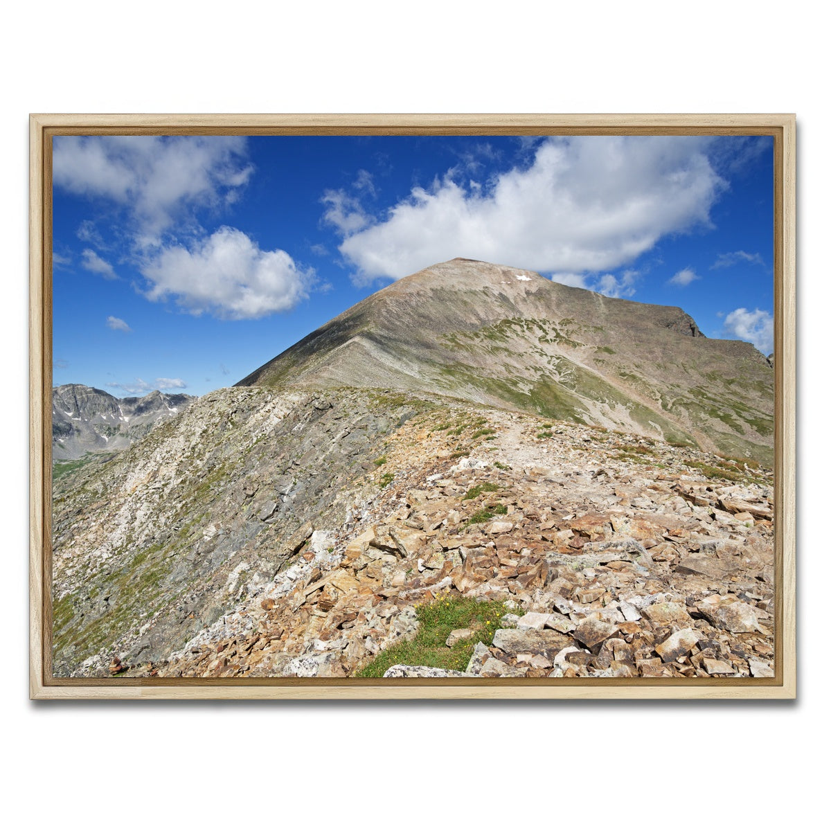 AUTO-MOCKUP WHITE | Quandary Peak | 1 Piece | Natural Framed Canvas | group=4x3
