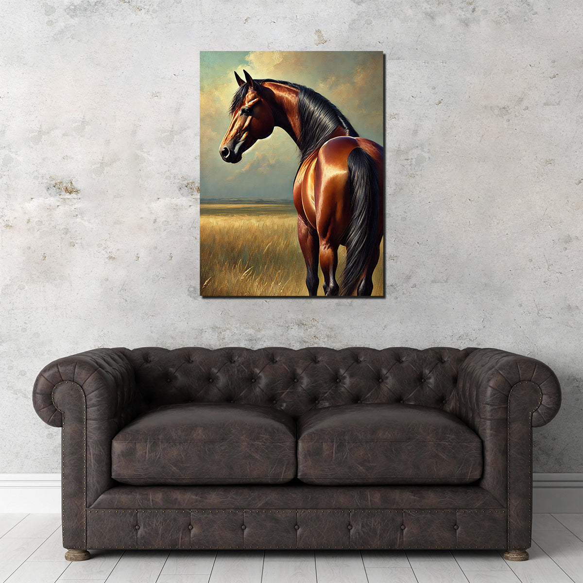 Quarter Horse Painting Wall Art