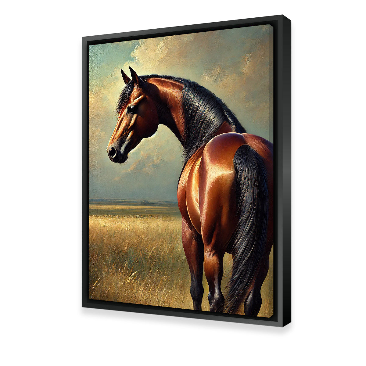 Quarter Horse Painting Wall Art